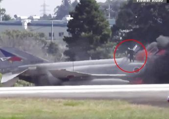 Ngeri, Inilah Detik-Detik Pilot Terlepas Dari Kokpit Pesawat yang Terbakar, Telat Dikit Nyawanya Melayang