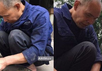 Tanpa Melihat, Pria Tua Ini Bisa Perbaiki Motor Rusak! Lihat Bagaimana Ia Melakukannya, Keajaiban Tuhan!