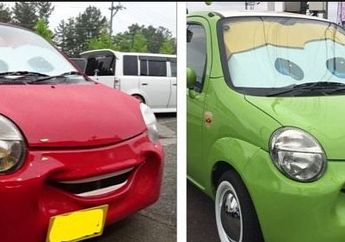 Apa Jadinya Jika Mobil Senyum Ala McQueen Dikendarai di Jalanan Indonesia? Lucu Banget sih