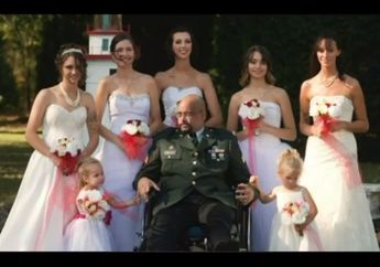 Sekarat, Ayah Ini Ingin Semua Anak Perempuannya Pakai Gaun Pengantin, Kenapa Ya?