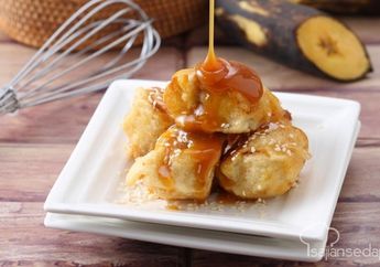RESEP: Lezatnya Pisang Cokelat Saus Karamel, Kamu Bisa Bikin di Rumah