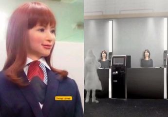 Tak Disangka! 90 Persen Pegawai di Hotel Ini Ternyata Robot, Kok Bisa Ya?