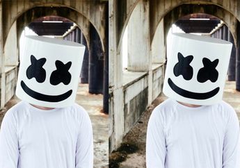 Terungkap! Selalu Tampil Misterius, Beginilah Wajah Orang di Balik Topeng Marshmellow