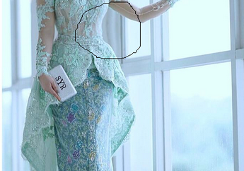 Syahrini Posting Kebaya Malah Blunder, Netizen: Editannya Kurang Prof Tuh, Pinggangnya Ramping Tapi Jendelanya Melengkung