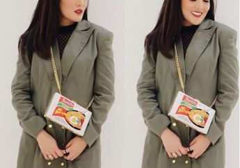 Jadi Omongan karena Pakai Tas Mi Instant, Nindy Tak Peduli