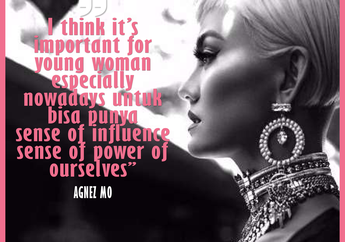 Wow! Ini Pesan Agnez Mo untuk Generasi Muda Indoensia