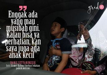 Sedih, Cerita Istri Korban Ledakan Pabrik Mercon yang Mencari Jenazah Suaminya Keliling Rumah Sakit...