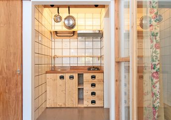 Dapur Hanya Selebar 1,5m ? Kamu Tetap Bisa Masak, Cuci, Siapkan Masakan, Loh!