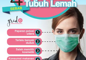 Tanpa Disadari, 4 Faktor Ini Bikin Daya Tahan Tubuh Kita Lemah