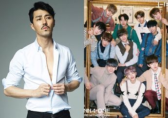 Begini Jadinya Kalau &lsquo;Ajusshi' Tampan Foto Bareng Wanna One, Kok Ngga Ada Bedanya Ya!