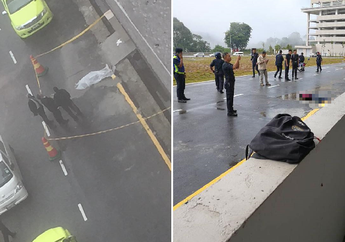 Terlihat Berjalan Sendirian dan Menuju Lantai 6, Apa yang Dilakukan Perempuan Ini Membuat Warga Terkejut