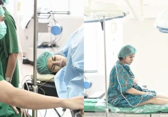 Suami Olla Ramlan Kenang Momen Putuskan Tali Pusar Saat Si Kecil Lahir