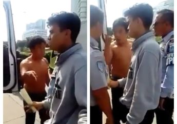 Tidak Terima Mobilnya Di Derek Pihak Berwajib, Si Sopir Mobil Mengamuk Ke Petugas