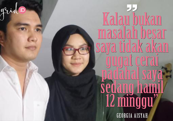 Sekali Lagi, Gerogia Aisyah Tetap Ingin Bercerai dengan Aldi Taher