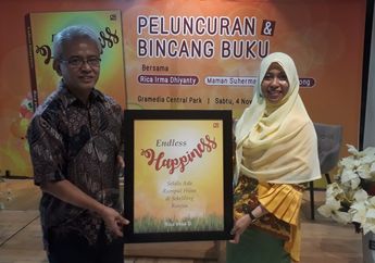 Rica Irma Dhiyanty, Putra Daerah Riau Ini Luncurkan Buku Tentang Bahagia Sejati