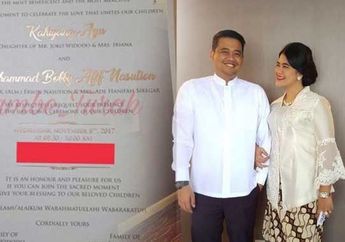 Tinggal Menghitung Hari Kahiyang Ayu Menikah, Ini Dia Inspirasi Undangan Pernikahan yang Bisa Kamu Coba!