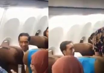 Disela-Sela Pernikahan Kahiyang Ayu, Jokowi Naik Pesawat Ekonomi, Mau ke Mana?