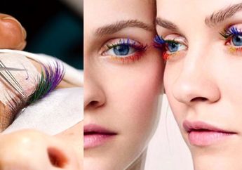Beda dari yang Lain, Eyelash Extension Ini Bisa Bikin Bulu Matamu Jadi Warna-Warni, Berani Coba?