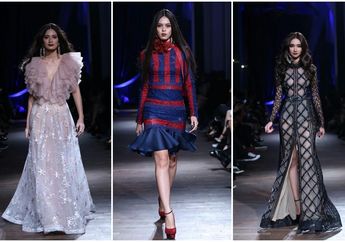 48 Koleksi Busana Feminin Modern Glamor di Peragaan Busana Under The Star Karya Ivan Gunawan Serta Peluncuran Ivan Gunawan Cosmetics