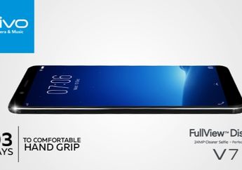 Siap-Siap, 3 Hari Lagi Menuju Peluncuran Vivo V7, Smartphone Canggih Dengan Comfortable Hand Grip