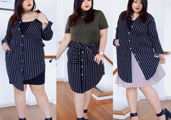 Miliki Tubuh Plus Size Bukan Halangan Untuk Tampil Fashionable, yuk Intip Gaya Fashion Blogger Irene Permatasari Tanudibroto !