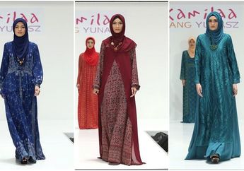 Belanga Wastra, Koleksi Busana Muslim Motif Tenun Batik Nusantara 2017 dari Kamilaa by Itang Yunasz