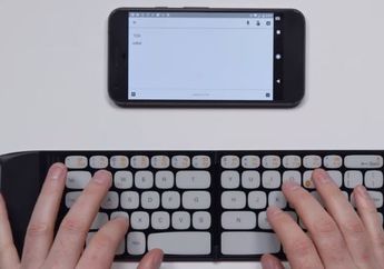 Diklaim Paling Tipis di Dunia, Keyboard Ini jadi Rekomendasi buat Kamu yang Mulai Males Pakai Touchscreen Smartphone