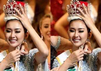 Resmi Jadi Miss International 2017, Beginilah Penampilan Kevin Lilliana Saat Mengenakan Kebaya Khas Indonesia, Bikin Kagum!