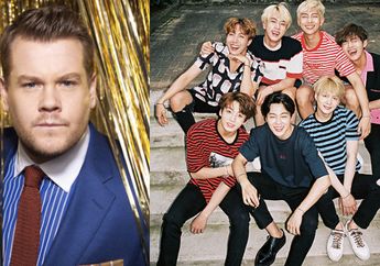 Bakal Tampil di The Late Late Show, James Corden Bilang Ngefans sama BTS Gara-gara ini