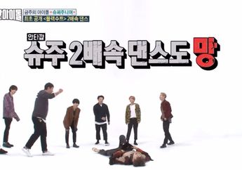 Super Junior Tampilkan Dance Black Suit di Weekly Idol, Eunhyuk kok Rebahan, Kena Encok?