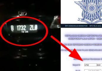Lho Kok Aneh? Ini yang Muncul Bila Nopol Mobil Fortuner Setya Novanto yang Kecelakaan Dimasukkan Samsat Online