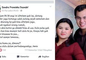 Driver Grab Dibunuh, Awalnya Sang Istri Tulis Status Curiga Lalu Berubah Jadi Ucapan Selamat Jalan