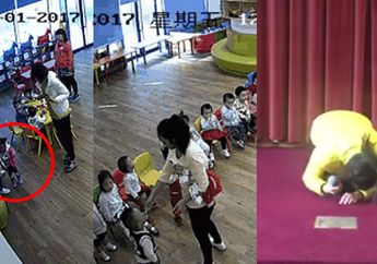 Video Ulah Sadisnya Bocor ke Publik, Karyawan Day Care Minta Maaf Sampai Sembah Para Orangtua