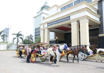 Saat Ngundu Mantuh, Presiden Jokowi Bakal Naiki Kereta Delman, Kahiyang dan Bobby Naik Becak Motor