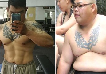 Inspiratif, Lingkar Pinggang Pria Ini Turun 30 Cm Hanya dalam Waktu 15 Bulan, Ini Usaha Keras yang Ia Lakukan
