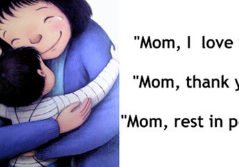 Seorang Murid Sekolah Dasar Tulis Puisi Menyentuh Demi Kenang Mendiang sang Ibunda yang Meninggal Akibat Kanker, Isinya Bikin Banjir Air Mata