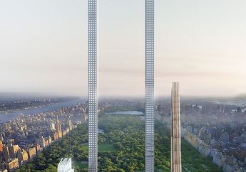 Big Bend, Gedung Terunik yang bakal hadir di New York City, Liftnya Seperti Rollercoaster.
