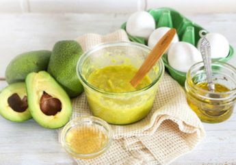  Rambut Lebih Halus dengan Masker Alpukat, Begini Cara Membuatnya