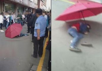 Terinspirasi Dari Film Kartun Yang Dilihatnya, Seorang Anak Usia 7 Tahun Terjun Bebas Dari Gedung Menggunakan Sebuah Payung