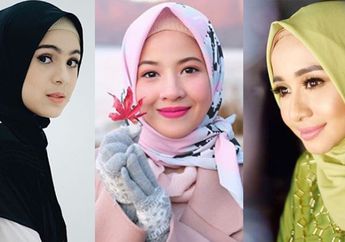 Fashion Hijab Sederet Artis Cantik Ini Bisa Jadi Inspirasi Kamu loh, Siap Tampil Modis Saat Perayaan Maulid Nabi nih!