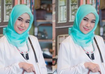 Bisa Dipakai Kondangan Hingga Wisudaan, Kamu Bisa Tiru Gaya Anisa Rahma Saat Mengenakan Hijab Organza