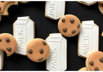 Bak Motif Baju, Begini Jadinya Seorang Desain Grafis Membuat Cookies, Berwarna dan Seragam Banget, Lihat Deretan Fotonya