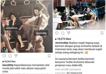 Di Balik Kecantikan dan Sikap Pendiamnya, Istri Pejabat Ini Ternyata Jago Bermain Musik