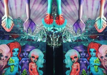 Bikin Kamu Pengen Merias Diri, Mermaid Ini Akan Memulas Wajah Agar Semakin Memesona, Intip yuk!