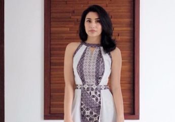Tak Kenakan Kebaya, Intip yuk Gaya Fashion Artis Cantik Tyas Mirasih Kala Kondangan, Manis Banget!