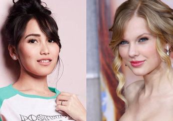 Sama-sama Pakai Suede Skirt, Inilah Beda Gaya Ayu Ting Ting dengan Taylor Swift, Lebih Keren Siapa ya?
