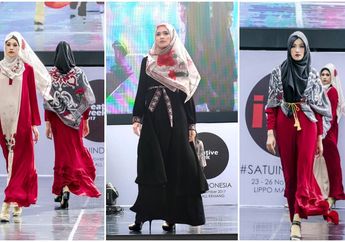 Sejarah Islam di Spanyol Dituangkan Desainer Fitri Aulia Menjadi Koleksi Busana Syar'i yang Stylish di Ajang I Creative Week 2017
