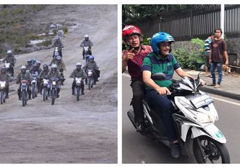 Intip 4 Gaya Kece Pejabat Pemerintah Saat Kendarai Motor, Nomor 3 Cewek loh