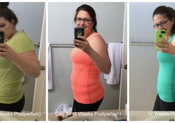 Perempuan Ini Berhasil Turunkan Berat Badan Setelah Melahirkan Sebanyak 10 Kg Hanya dalam Sebulan, Caranya Simpel!