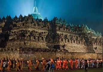 Candi Agung di Tubir Danau